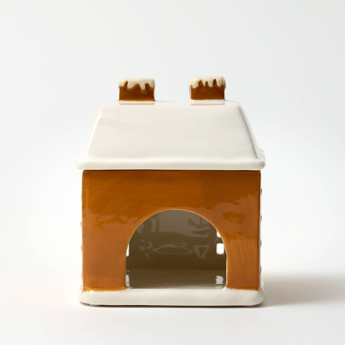 Christmas Gingerbread Ceramic House Burner