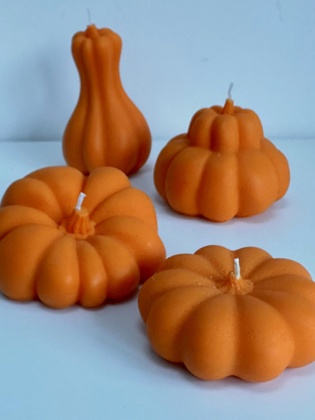 Set of 4 Pumpkin Candles