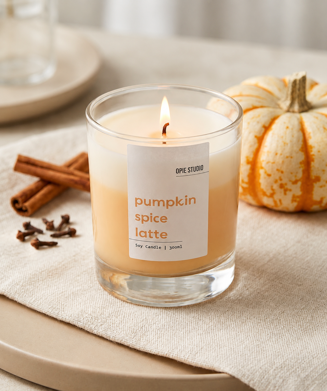 Pumpkin Spice Latte Candle