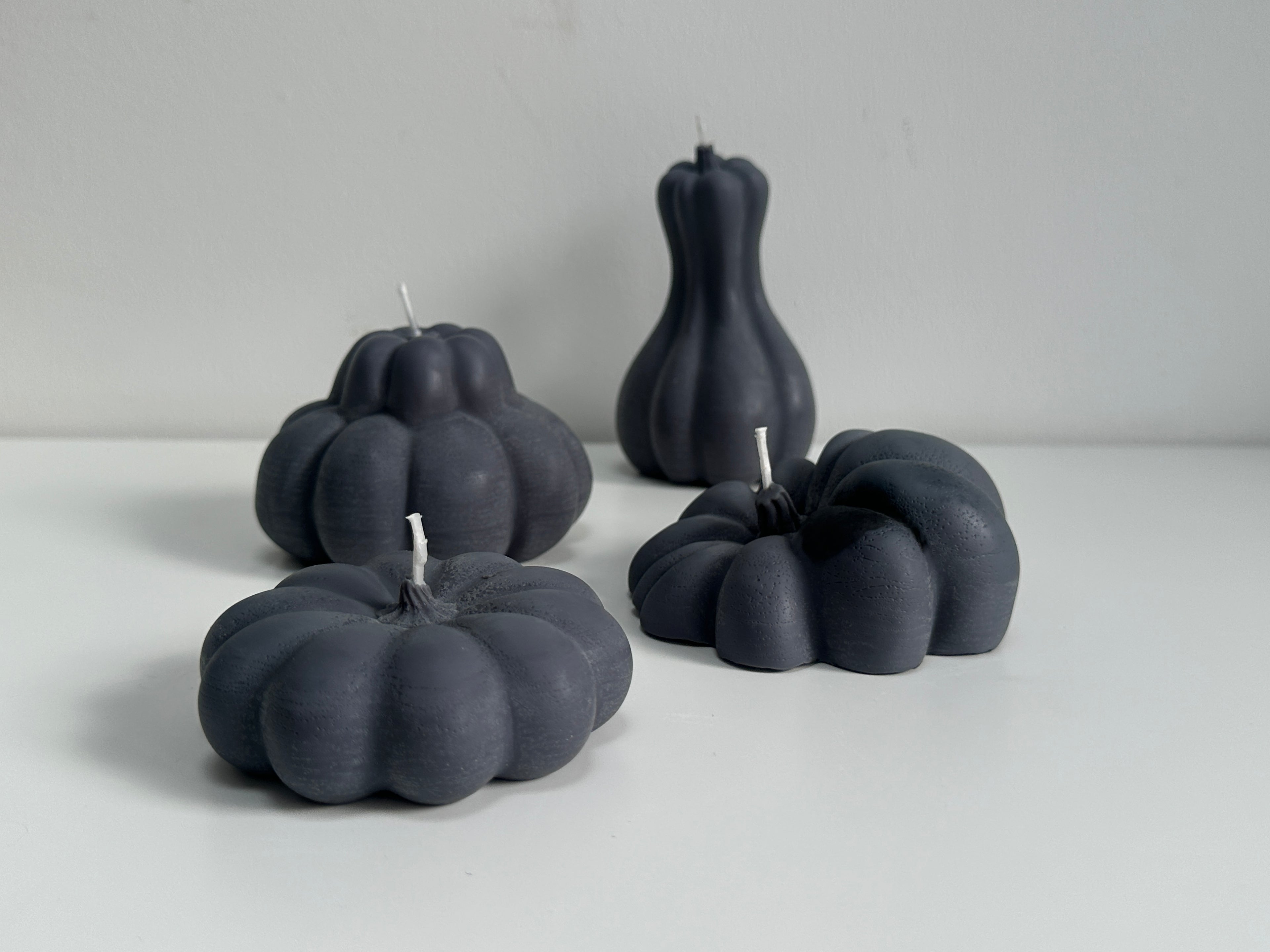 Set of 4 Pumpkin Candles