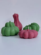 Set of 4 Pumpkin Candles