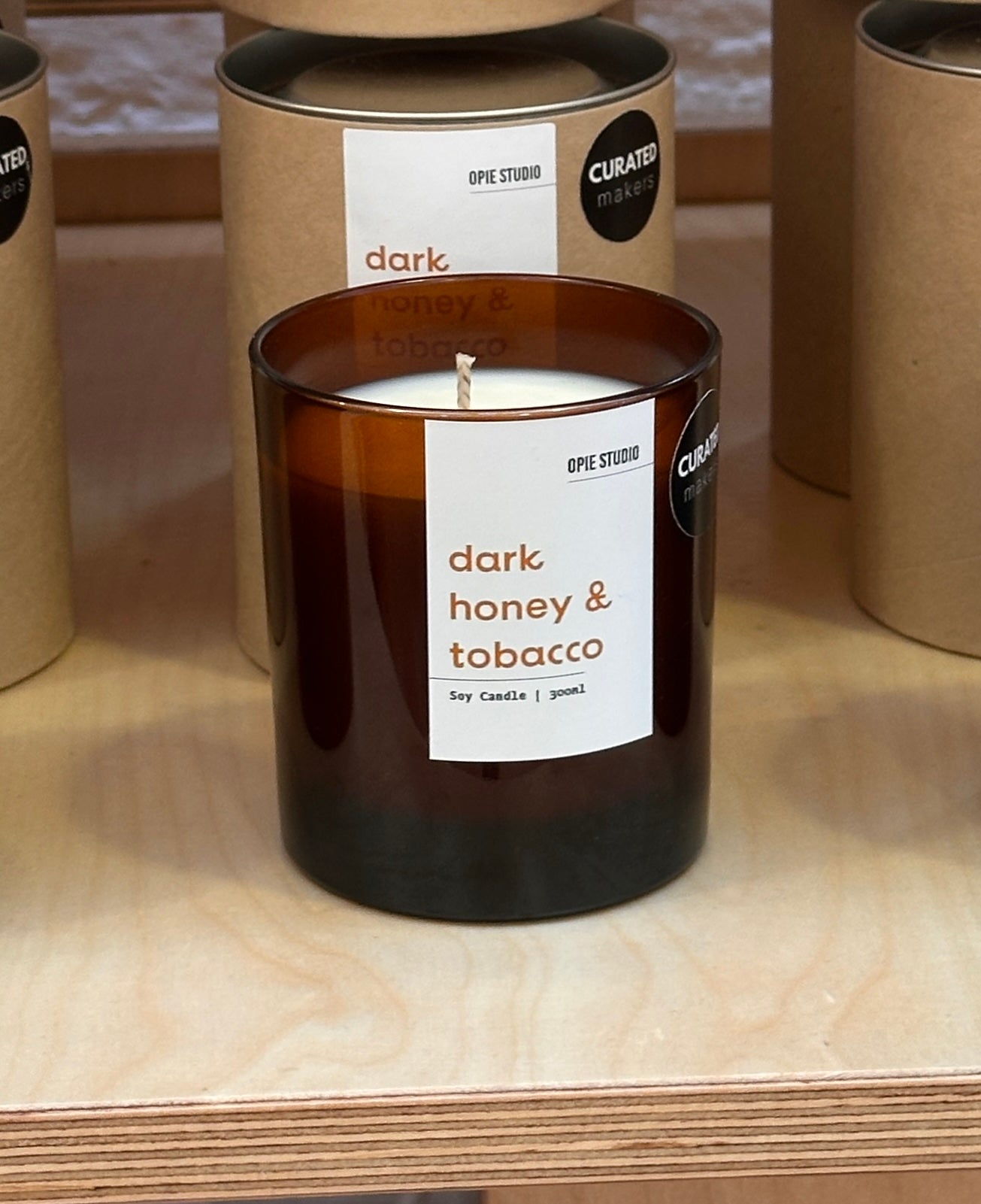 Dark Honey & Tobacco Candle