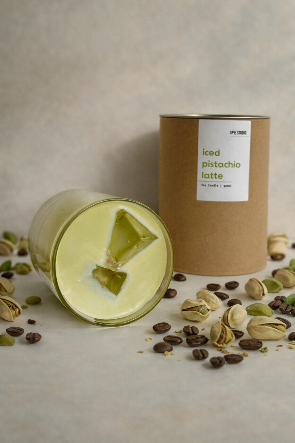 Iced Pistachio Latte Candle