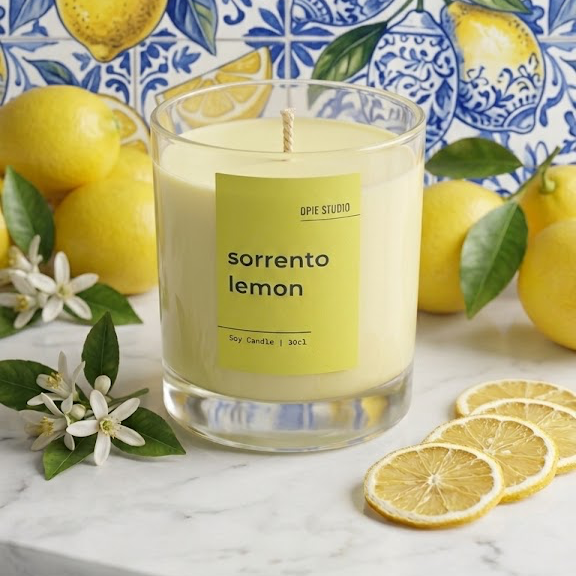 Sorrento Lemon Candle