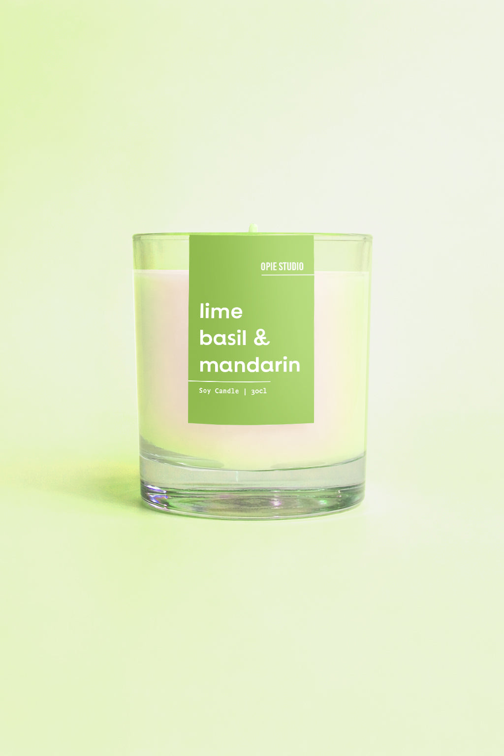 Lime Basil & Mandarin Candle