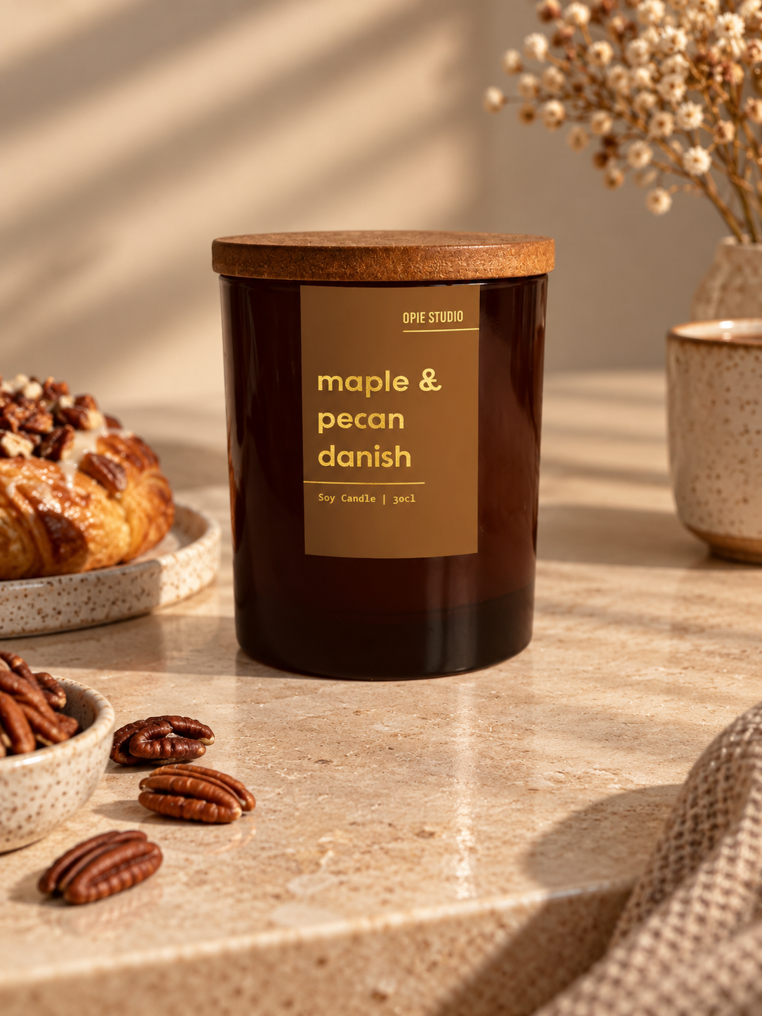 Maple & Pecan Danish Candle